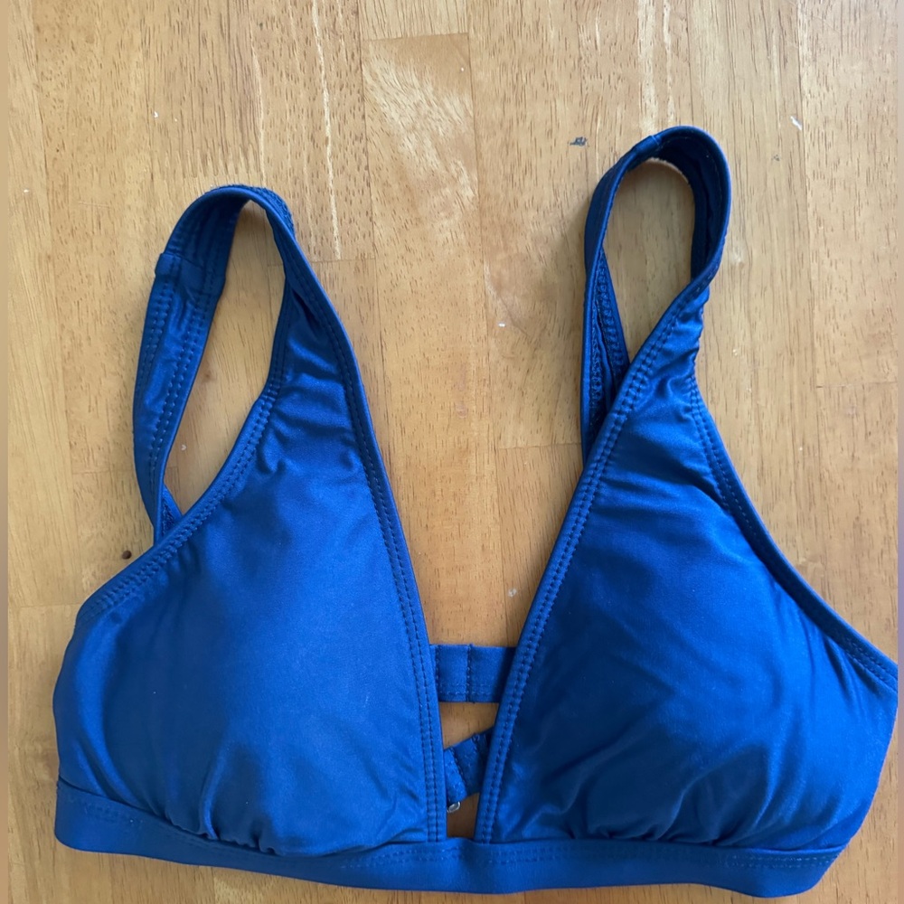 Splendid Navy Swimsuit Top